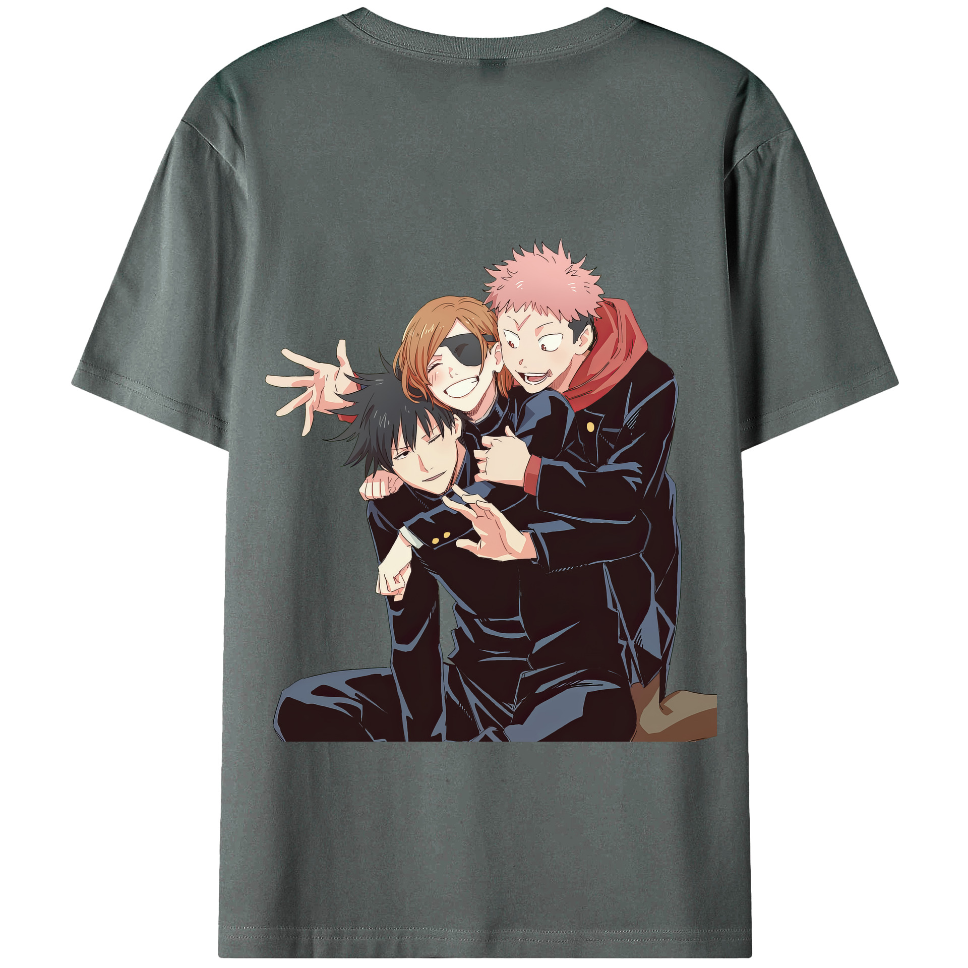 （画像用） 呪術廻戦 Jujutsu Kaisen 綿100％半袖Tシャツ（背面プリント）
